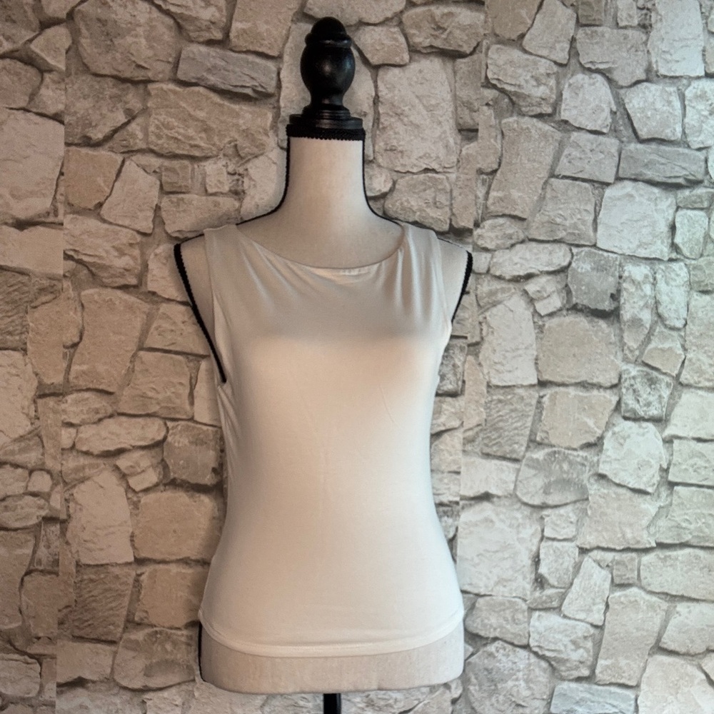 Hippie Rose Classic White Tank Top